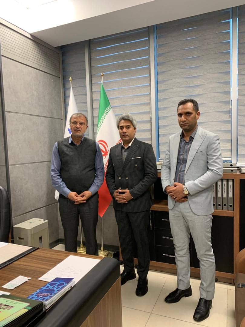 دیدار شهردار سرگز احمدی و دهیار روستای میرحسینی با نماینده مردم در مجلس شورای اسلامی